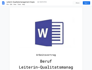 Arbeitsvertrag-Leiterin-Qualitatsmanagement
