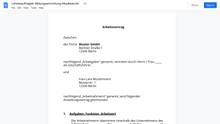 Laden Sie das Bild in den Galerie-Viewer, Arbeitsvertrag-Lehrbeauftragter-Bildungseinrichtung-Musikberufe