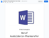Arbeitszeugnis-Ausbilderin-Pharmareferenten-Innen