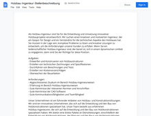 Laden Sie das Bild in den Galerie-Viewer, Stellenbeschreibung