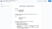 Laden Sie das Bild in den Galerie-Viewer, Arbeitsvertrag-Fachwirtin-Medien-Und-Verlagswirtschaft