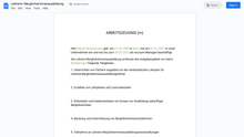 Laden Sie das Bild in den Galerie-Viewer, Arbeitszeugnis