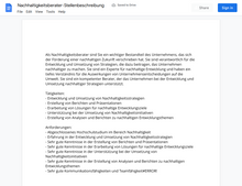 Laden Sie das Bild in den Galerie-Viewer, Stellenbeschreibung