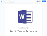 Arbeitszeugnis-Theaterfriseurin