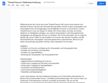 Laden Sie das Bild in den Galerie-Viewer, Stellenbeschreibung
