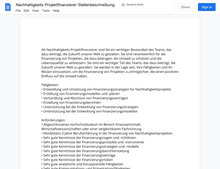 Laden Sie das Bild in den Galerie-Viewer, Stellenbeschreibung