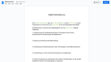 Laden Sie das Bild in den Galerie-Viewer, Arbeitszeugnis