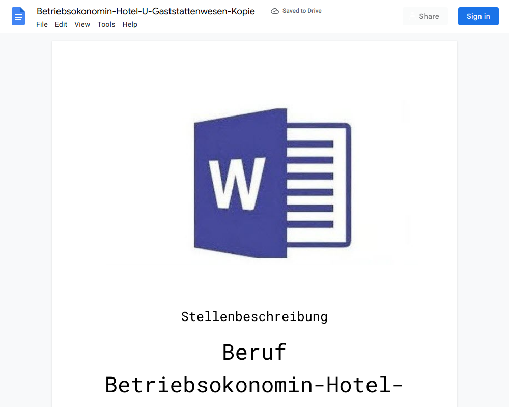 Stellenbeschreibung-Betriebsokonomin-Hotel-U-Gaststattenwesen