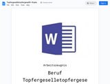 Arbeitszeugnis-Topfergeselletopfergesellin