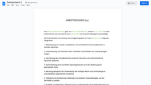 Laden Sie das Bild in den Galerie-Viewer, Arbeitszeugnis