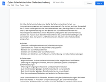 Laden Sie das Bild in den Galerie-Viewer, Stellenbeschreibung