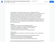 Laden Sie das Bild in den Galerie-Viewer, Stellenbeschreibung